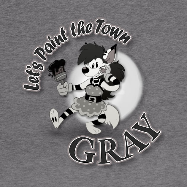 Let's Paint the Town Gray by CandyStriped